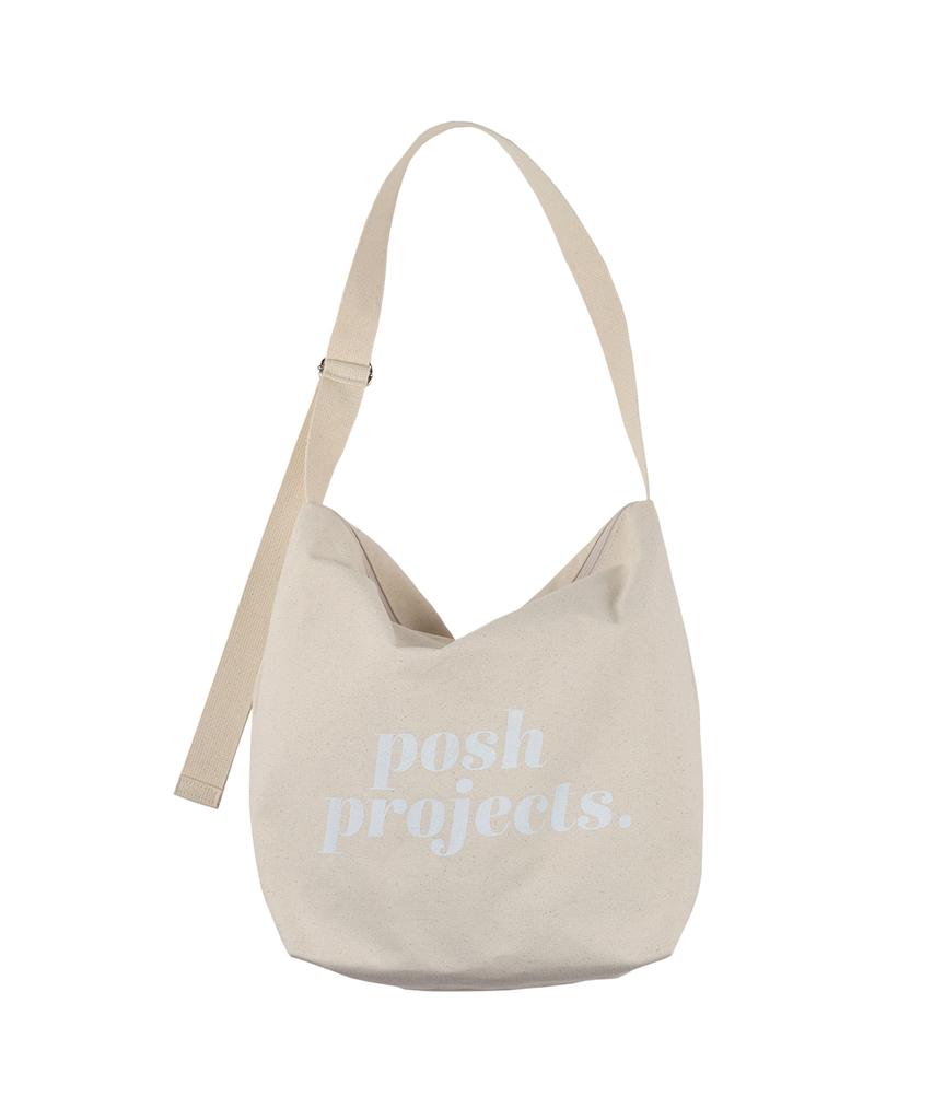 Posh-Projects E137 Kangaroo Bag Large White