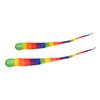 Throw And Catch Ball Toy Rainbow Tail Foam Ball Indoor Outdoor School Playground Sensory Training Kids Colorful Sports Toss Balls