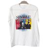 SIMPLE MINDS Real Life Tour 1991 Schweres Baumwoll-T-Shirt Weiß S-5XL US086