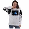 Blue Lock Print Men's Patchwork Hoodie