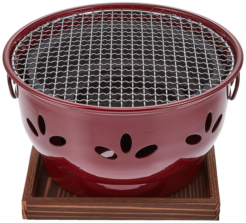 Ikenaga Iron Works Seven Wheels 26cm Grillet Yakiniku Laget i Japan Kappo Sumibitei Kullgrillet Kullgrillet