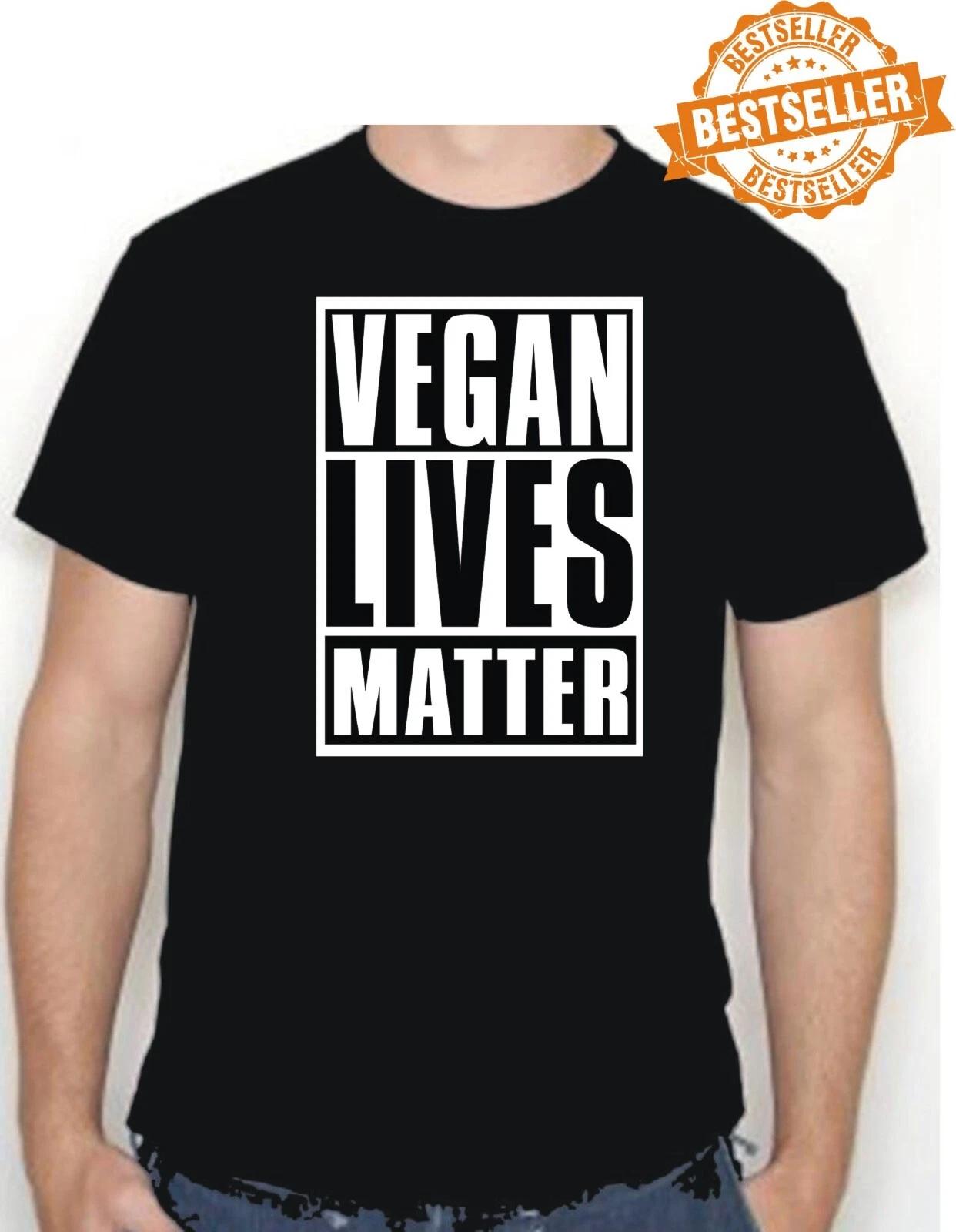 

Футболка VEGAN LIVES MATTER - Футболка / РОЖДЕСТВО / Гражданские права / МИР / Смешная / S-XXL M