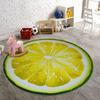 Fun Race Track Round Rug Soft Playful Floor Mat for Kids Room Living Room or Under Swivel Chair  Living Room Decoration Bedroom
