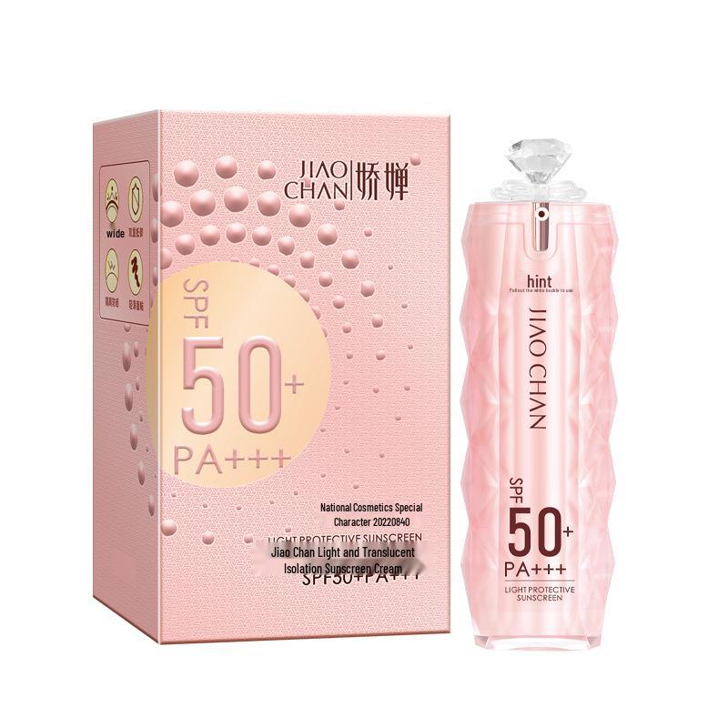 Jiao Chan SPF50 Whitening Moisturizing Sunscreen Milk