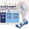1 Pair Breathable Fitness Long Leg Socks Comfortable Cycling Calf Socks  Running
