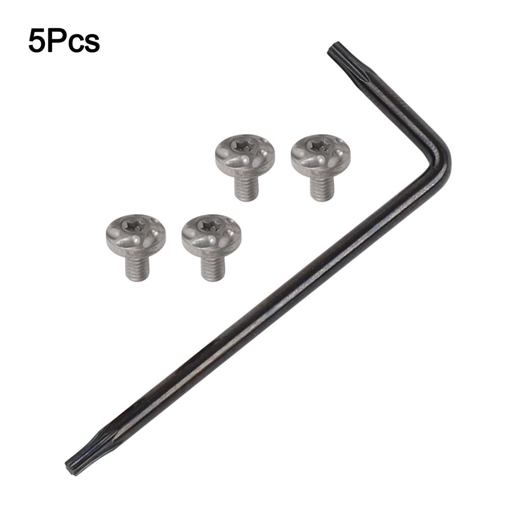 1 Set 1911 Grips Screws Set Stainless Steel O-Rings & For T10 Key Included Wood Guard Make Refit Modified Accessories Bolt