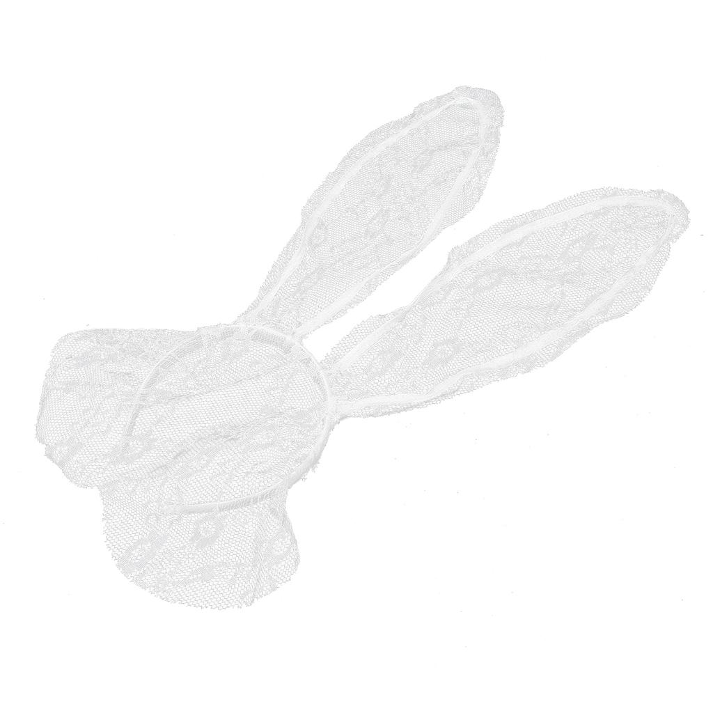 Bunny Ear Headband Women Headwear Costume Accessory for Party Cosplay Daily Life