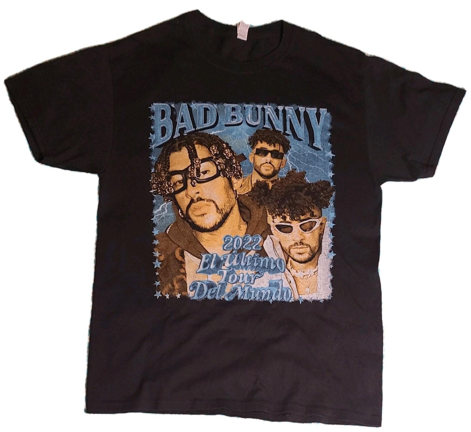 Bad Bunny 2022 Last World Tour Men s Medium T-Shirt El Ultimo Concert Unisex T-Shirt L