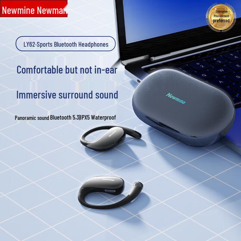 

Newman LY62 OWS Open-Ear Sport Bluetooth Headphones LY62