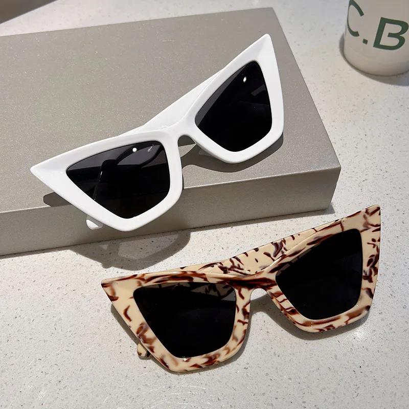 New Cat Eye Fashion Sunglasses Woman Vintage Luxury Brand Designer Sun Glasses For Female UV400 Protection