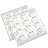 Customizable Tear-Off No-Residue Food Sample Stickers for Kitchens & Canteens
