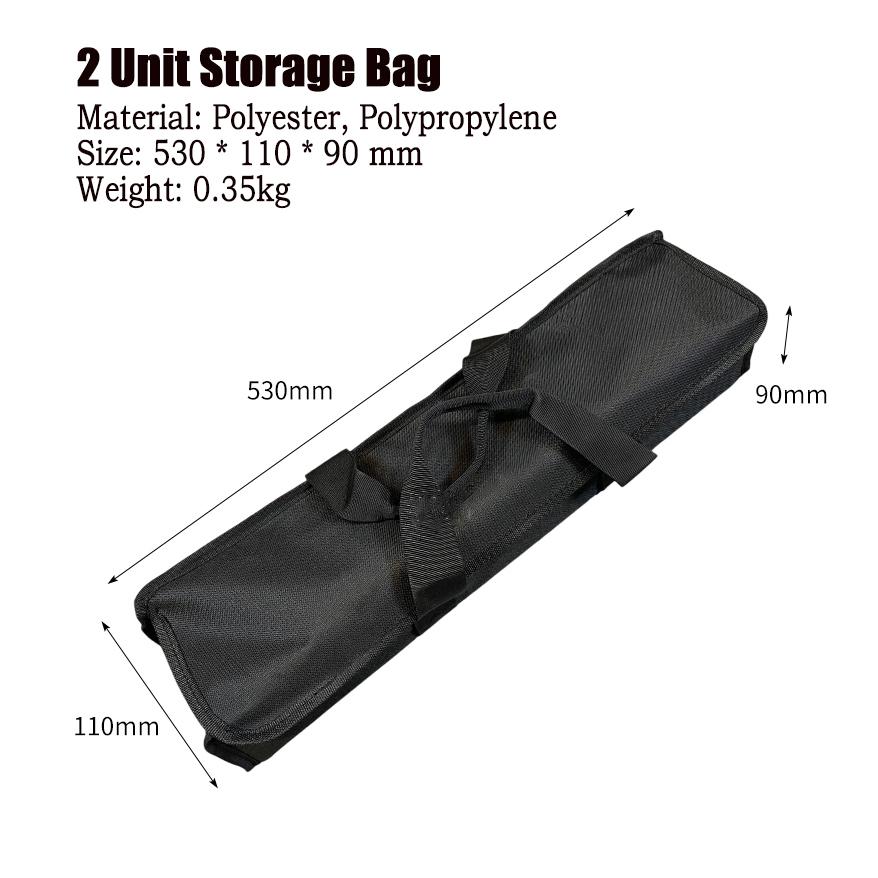 

Outdoor IGT Frame Table Removable IGT Black Camping Folding Table 2/3/4 Unit Table legs