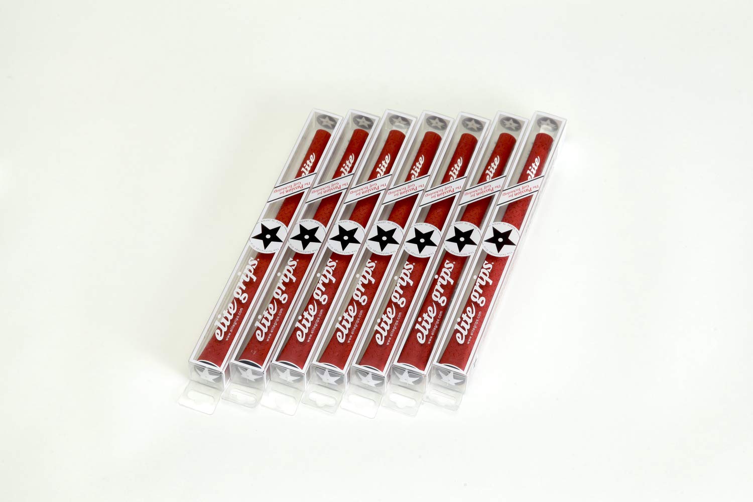 

elitegrips Набор гольф-грипов Classic без задней линии Y360°SV 7 штук Красно-синий