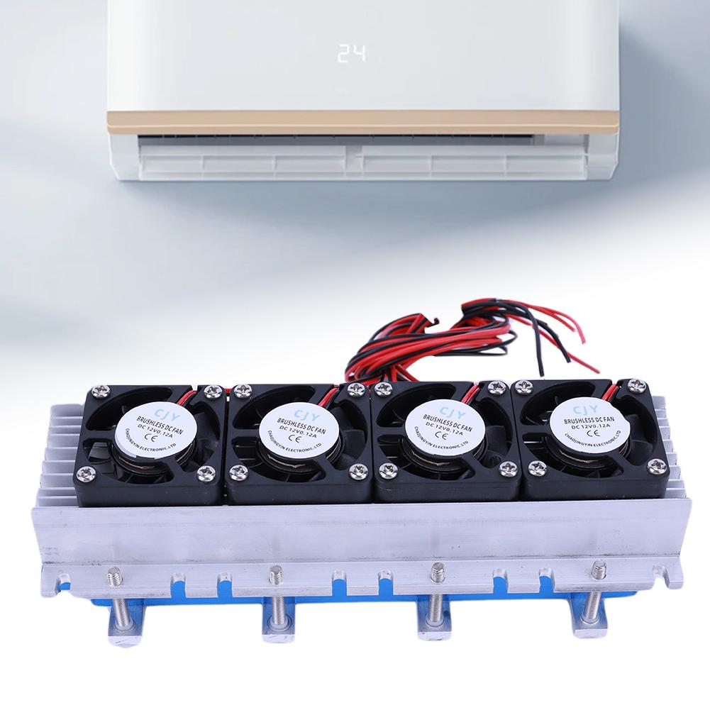 288W Air Conditioner Cooling System DC 12V 30A Thermoelectric