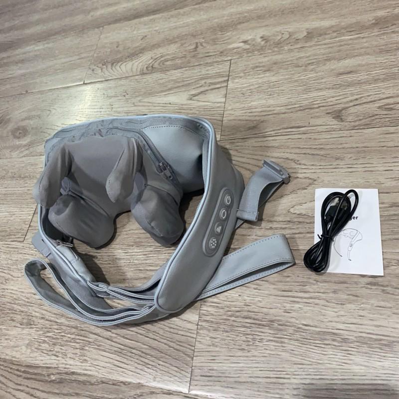 Rechargeable Cervical Spine & Shoulder Massager with Hot Compress