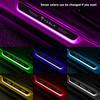 Car Wireless LED Threshold Light For Tesla Model 3 Model Y Model S Model X Auto Interior Threshold Step LED Light Accessories