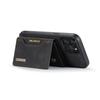 DG.MING M2 Series for iPhone 16 Pro Max Case PU+PC+TPU Phone Cover Detachable Wallet