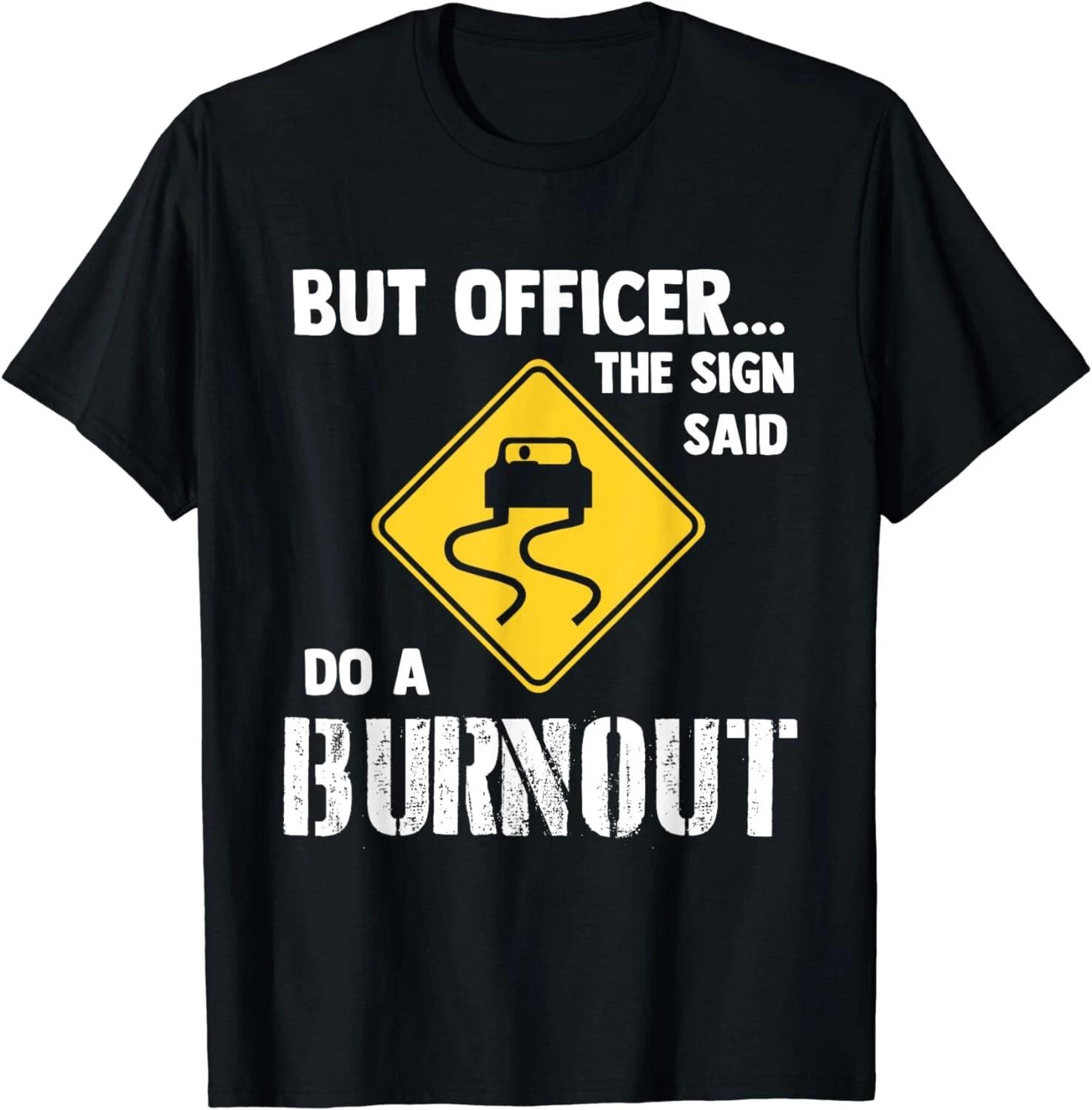 Funny Burnout & Muscle Car Shirts Men s Black Unisex T-Shirt 3XL