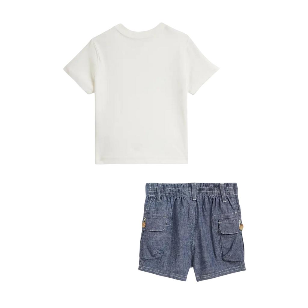 Ralph Lauren Bebek Erkek Polo Tişört ve Şort Seti