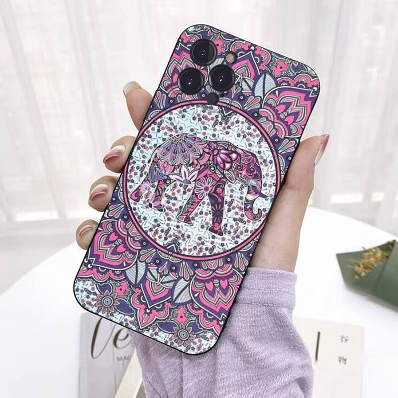 

Чехол для телефона Mandala Chakra Yoga, силиконовый, мягкий для iPhone 14, 13, 12, 11 Pro Mini XS MAX, 8, 7, 6 Plus X 2020 XR Shell 6plus or 6s plus