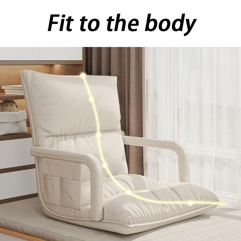 Simple Sofas Single Comfortable Lazy Sofa Nordic Modern Multifunctional Armchair Elegant Aesthetic Folding Furniture Living Room