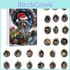 Christmas Animal Theme Blind Box Collection Featuring Acrylic Tree Ornaments For Festive Gift Ideas