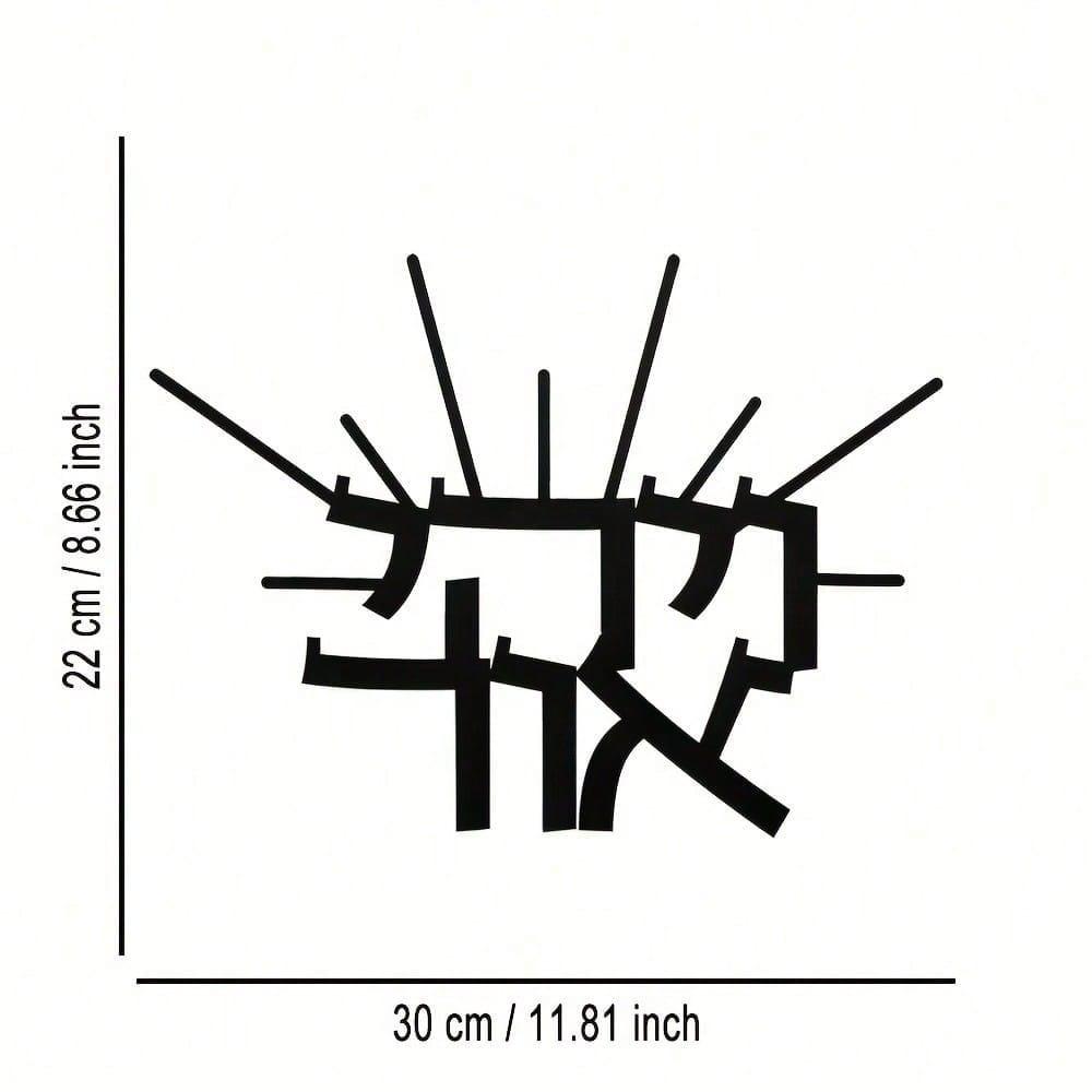 Metal Wall Decor Let There Be Light Bohemian Style Home Gift TY9686