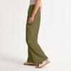 Women'S Summer Linen Blend Ultra Wide-Leg Pant Long  Slacks High Waist Trousers Pocket