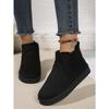 2025 New Arrival Thickened Fleece-Lined Cotton Boots Winter Fashion Slip-On Women's Snow Boots