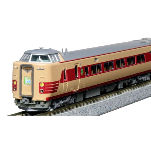 KATO N Gauge 381 Series Shinano JR Specification 3-Car Add-On Set, Model Train, 10-2038