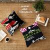 Band C-Crystal Castles Pillow Gift Home Office Decoration Bedroom Sofa Car Cushion Cover Case 45x45