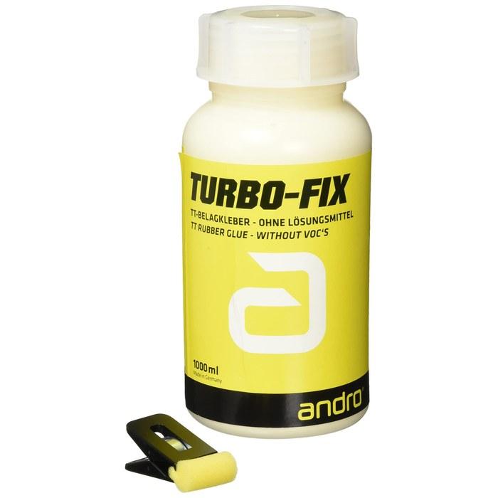 [Andro] Table Tennis Rubber Adhesive Turbo Fix 1000ml - Clear