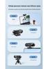 HD 1080P/2K USB Camera for Desktop & Laptop - Live Streaming & Online Classes, Driver-Free