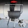 Shinja Outdoor Heavy-Duty Integrated Wood Stove