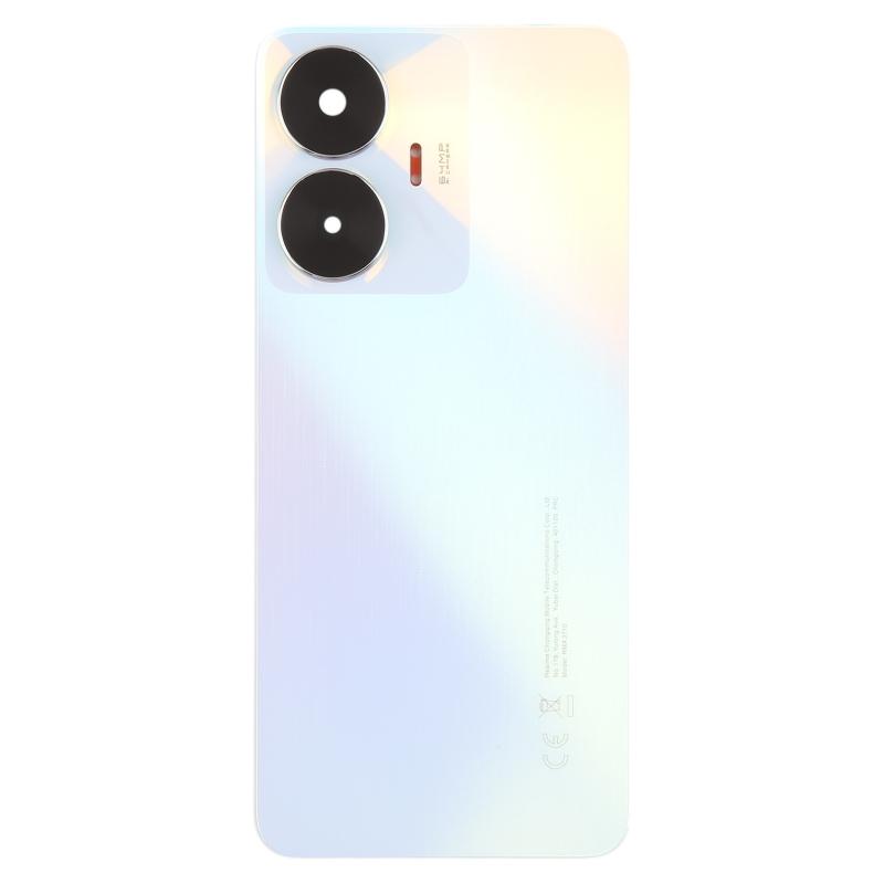 Cover Posteriore Batteria Per Realme C55 Cover Posteriore con Copri Lente Fotocamera con Logo Ricambio
