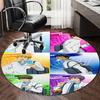 Personalized Kuroko's Basketball Round Chair Office Rug - Perfect for Mat, Office Chair & More - Ideal Gift for Birthdays and Holidays