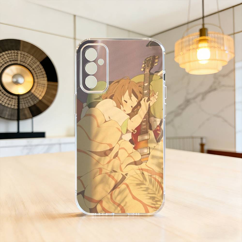 K-K-on! Anime  Phone Case Transparent Silicone Soft For SamsungA10,12,20,21S,30,31,40,50,51,52,70,71 Samsung a70