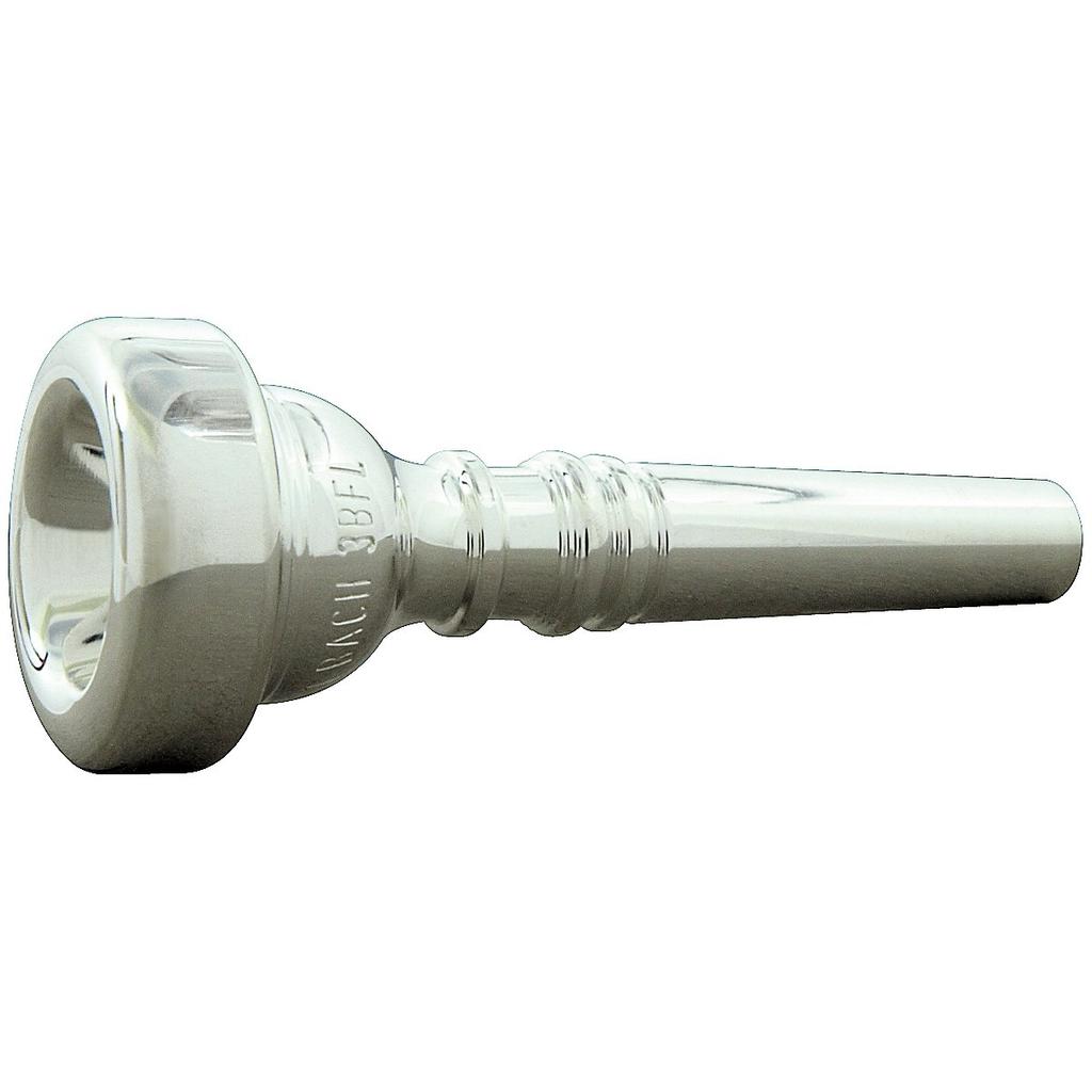 Bach Flugelhorn Mouthpiece 3B Silver Plated Finish