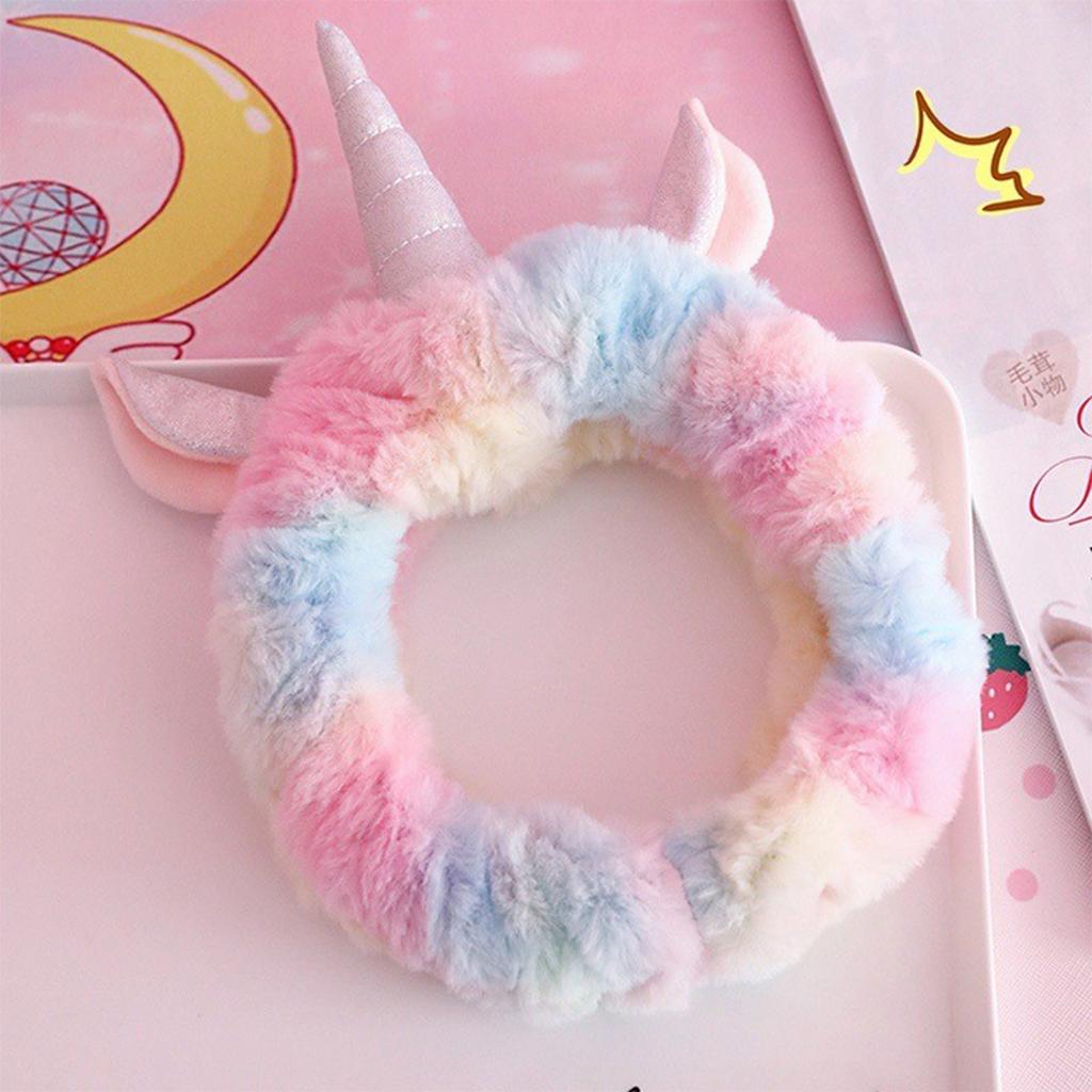 European And American Cool Hair Band For Ladies, Christmas Party Hair Accessory, Super Soft Face Wash Hair Tie.