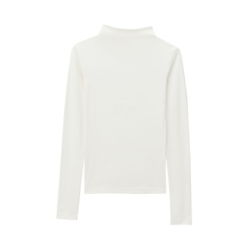 Zab Autumn New Women's Clothing Fashion Style French Style Design Fashion All-Match Turtleneck T-shirt 4174678