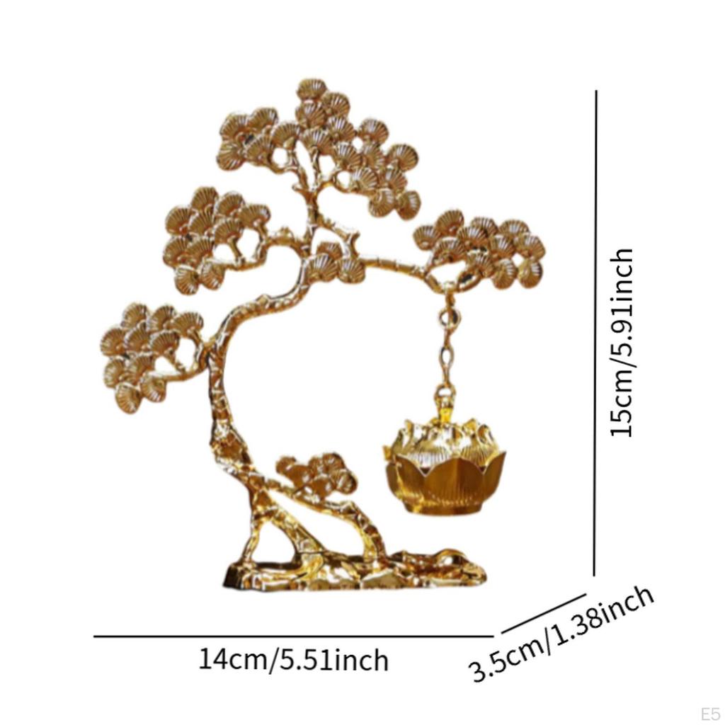 Wiszący Kadzielnica Uchwyt na Kadzidło Sosna do Przestrzeni Medytacyjnej