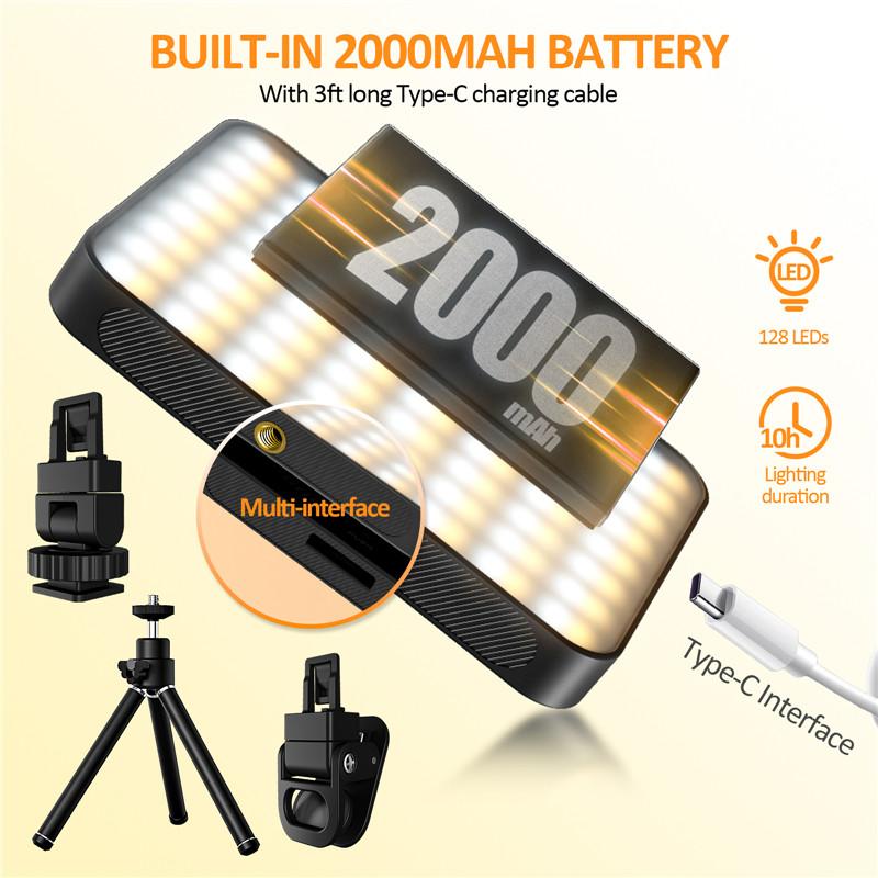 Magnetic Selfie Light LED Fill Light For Magsafe IPhone 16 Android iPad Laptop for Selfies Photography TikTok Video Conference