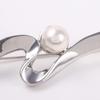 By Yumi Pearl Brooch Yumi Sienne 10mm Popular Ceremonies Stylish Simple Made In Japan White [Produced Katsura] Women's