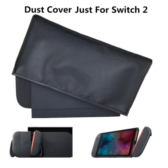 Cloth Dust Cover for Nintendo Switch 2 Game Console Charging Dock Dust-proof Protective Fabric Cover Shield Game Console Accessories