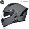 Unisex Full Face Motorcycle Helmet With Bluetooth Headset Scooter Electric Bike Riders All Season Use