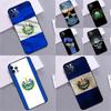 El Salvador Flag Bumper Case For iPhone 15 16 14 Pro Max 11 12 13 Pro Max Mini XR 16e 16 15 Plus Phone Cover