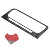 Central Control Air Vent Cover Trim Soft Carbon Fiber Sticker Decoration Fit for V60 S60