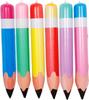 6 Giant Inflatable PVC Pencils Pieces for Party Decoration and Back To School Classroom Accessories  Colorful and Fun Inflatable Pencils