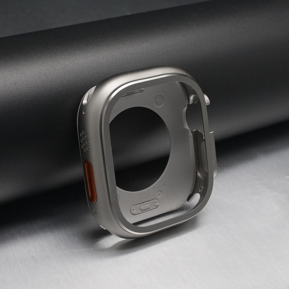 

Металлический Защитный Чехол для Apple Watch Ultra 3 49 мм Бампер Защитная Рамка Чехол для Iwatch 11 10 46мм 9 8 7 6 5 4 SE3 44мм 45мм 49mm(Ultra 3 2 1)