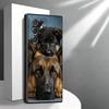 German Shepherd Dog Soft Phone Case for Samsung Galaxy S26 S25 Edge S24 Ultra S23 Plus S22 S21 FE S20 Black Cover Back Shell
